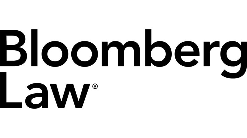 Bloomberg law logo.